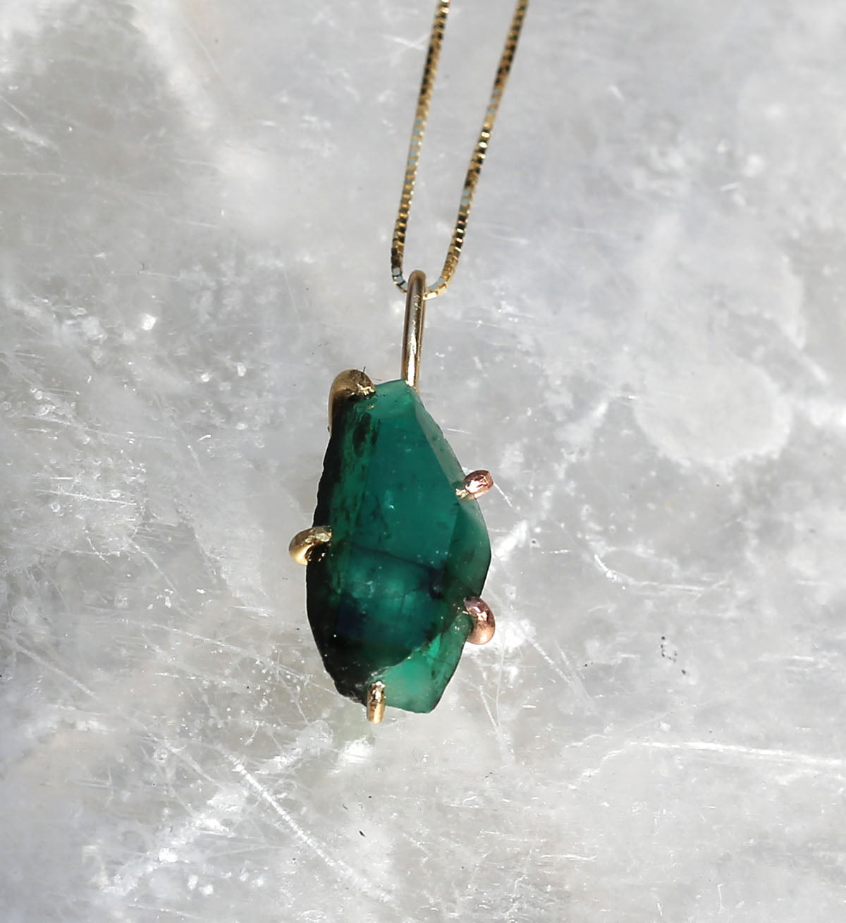 Brazilian Emerald Pendant