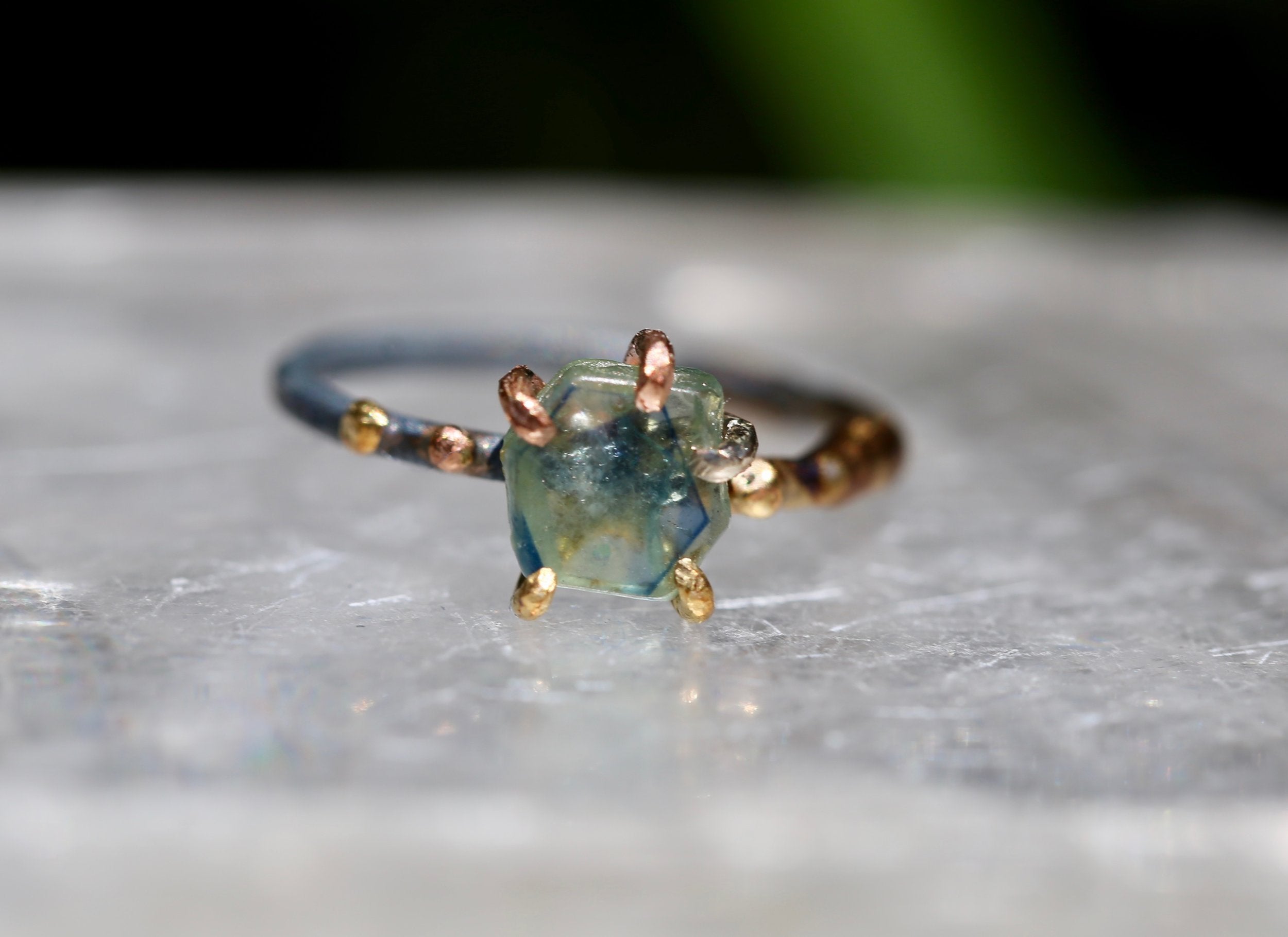 Montana Sapphire Small Ring