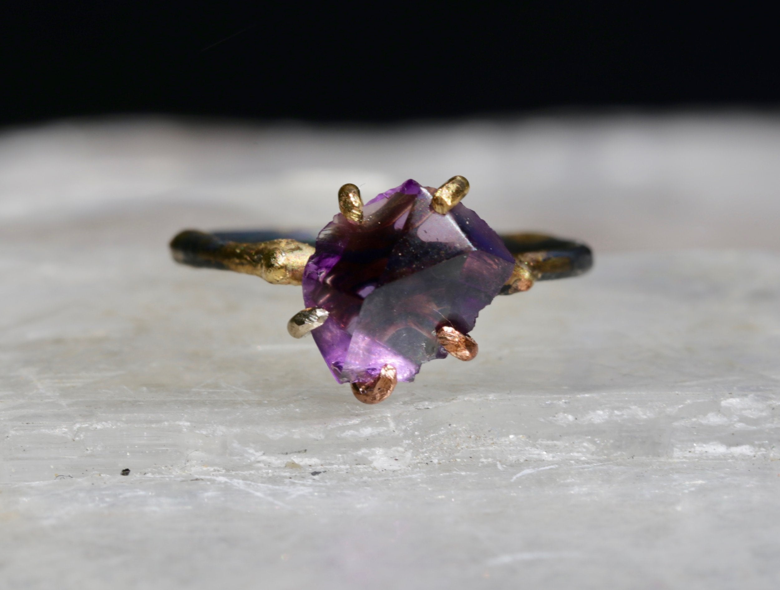 Amethyst small ring