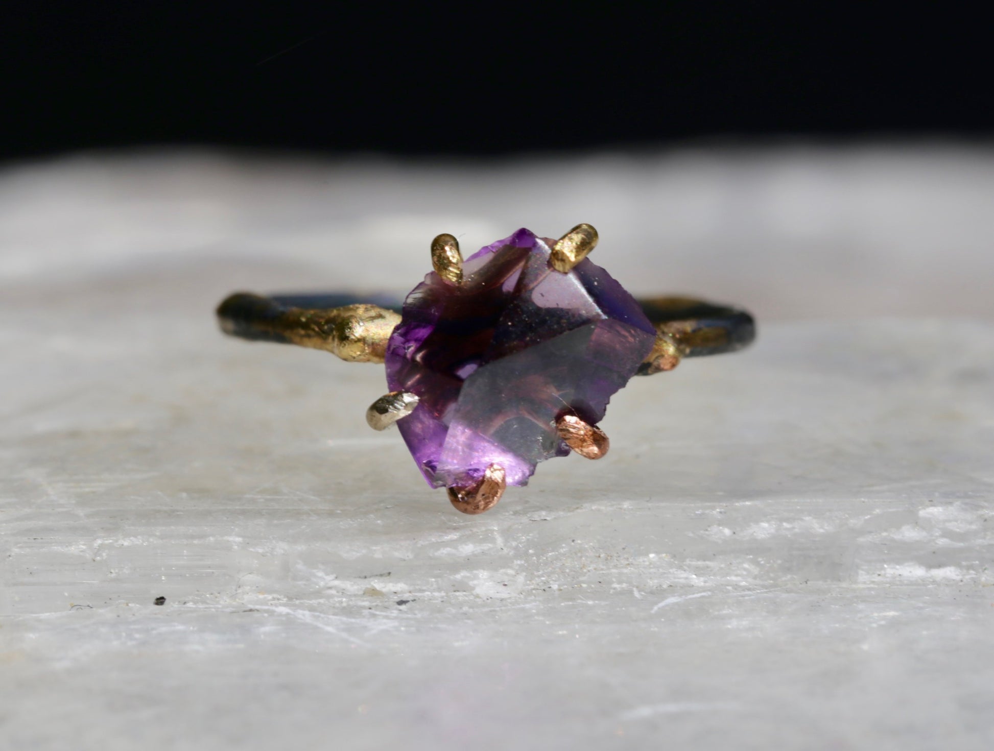 Amethyst small ring