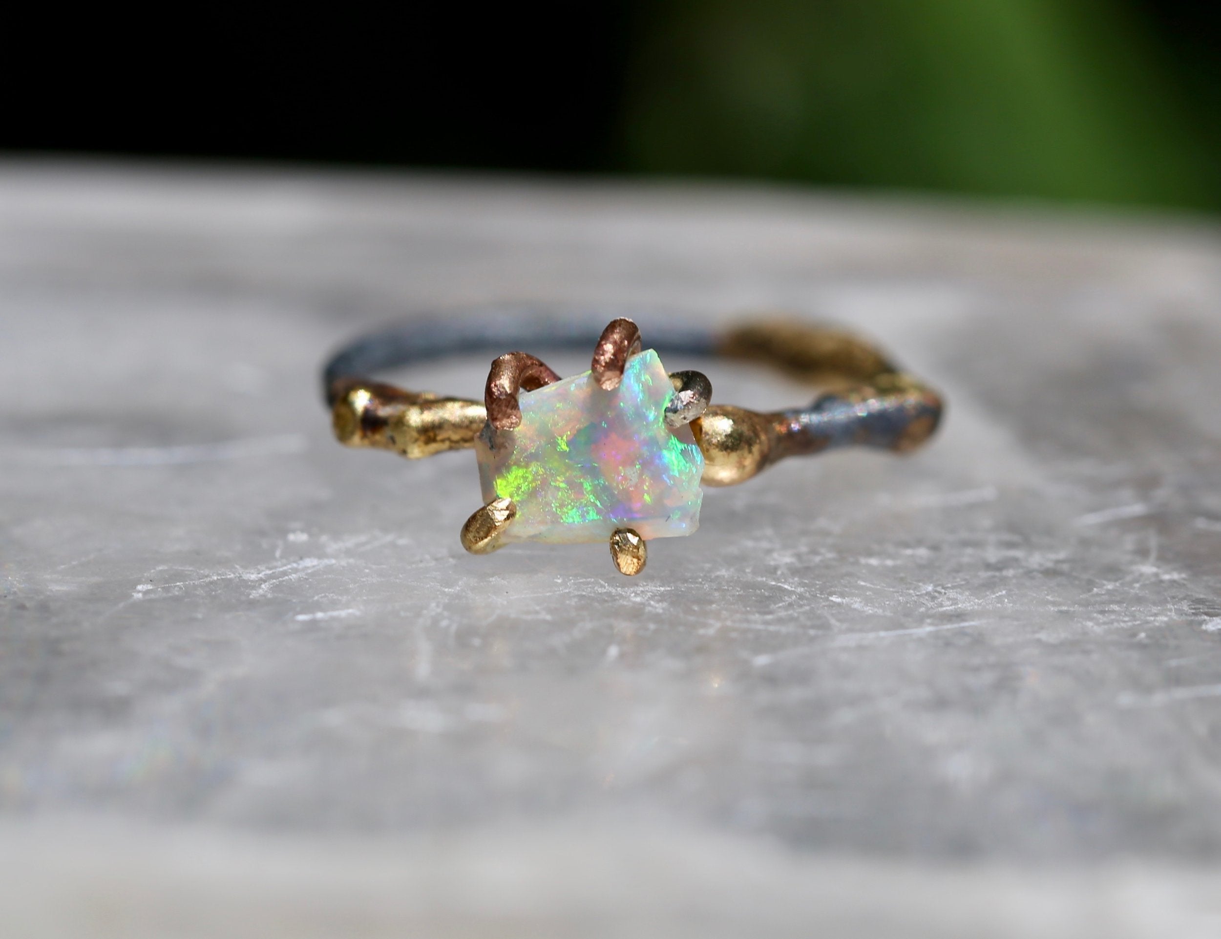 Australian Opal small ring