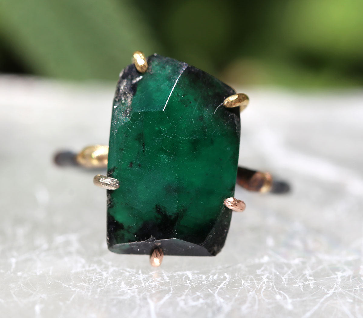 Brazilian Emerald Ring