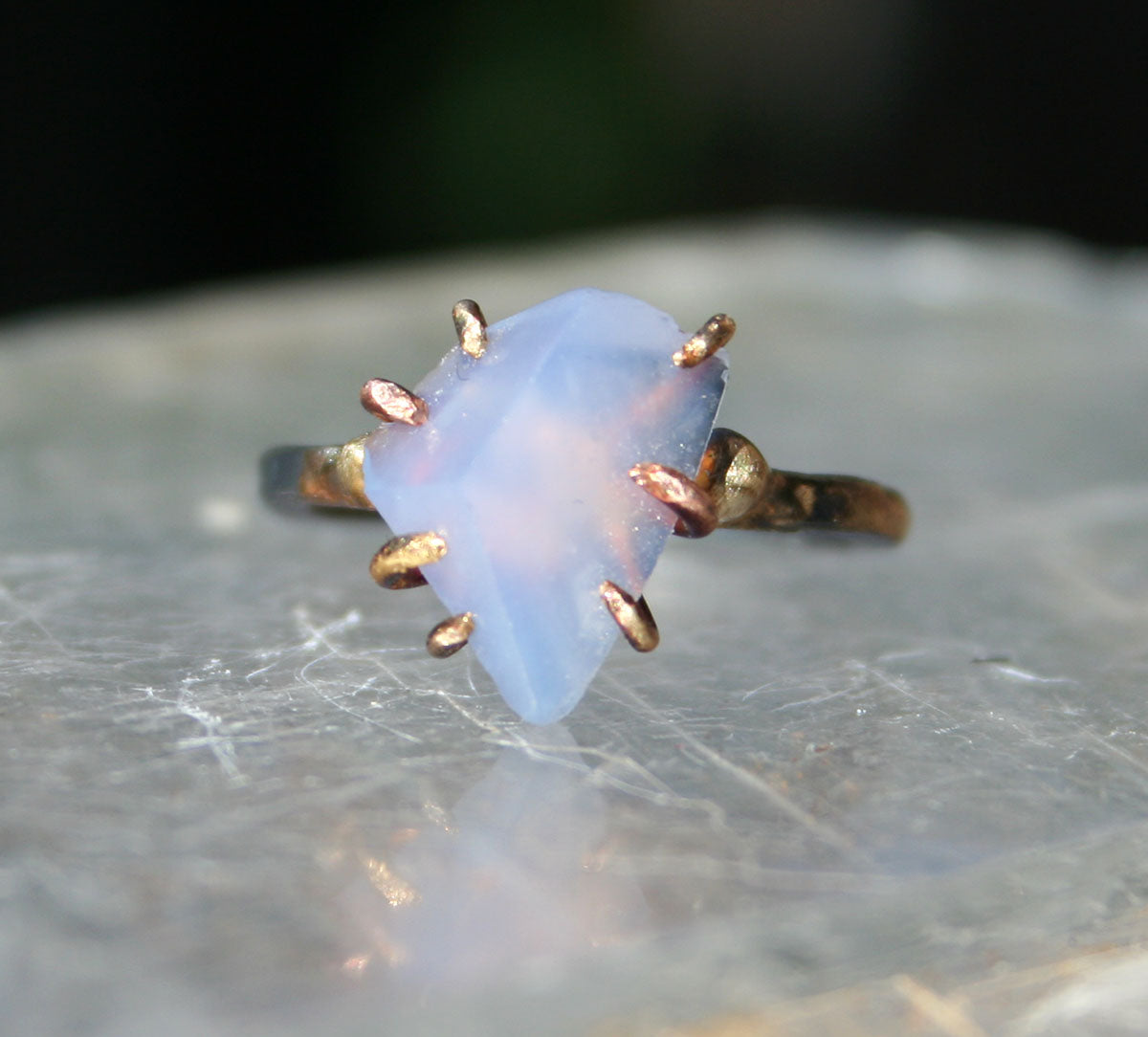 Chalcedony Large Ring