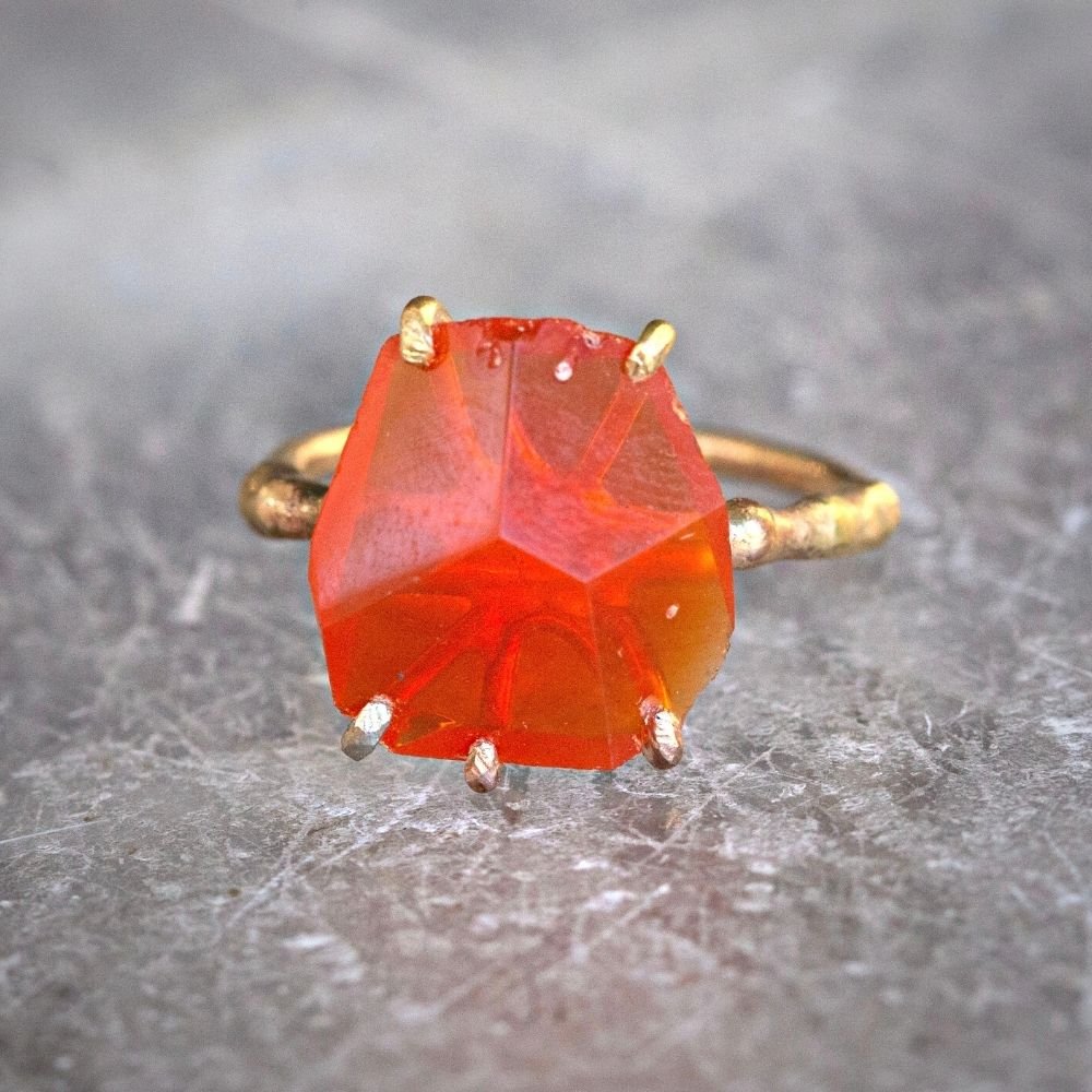 Mexican Fire Opal Jewelry