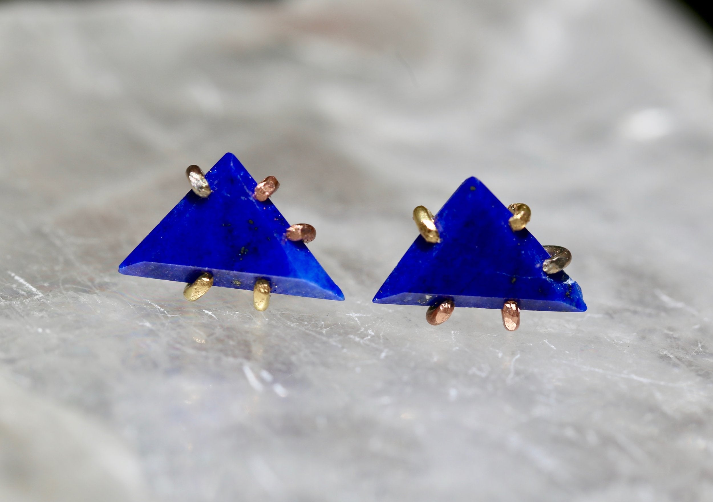 Afgani Lapis large studs