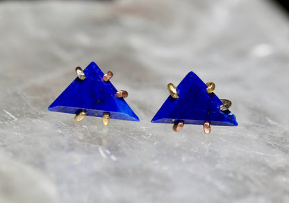 Afgani Lapis large studs